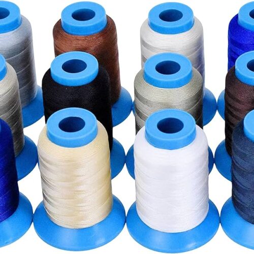 HILO NYLON BOND , COLORES BLANCO NEGRO , GRIS , BEIGE , CAFE CHOCOLATE, ROJO